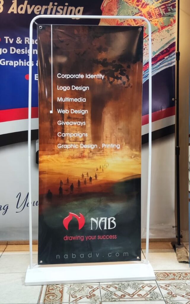 بانر ستاند ثابت INDOOR